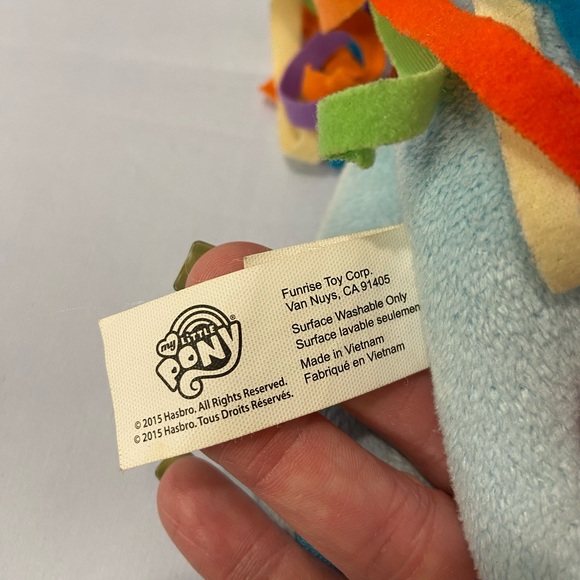 Hasbro 2015 My Little Pony Rainbow Dash Plush Stuffed Animal 12 inches - Picture 4 of 8